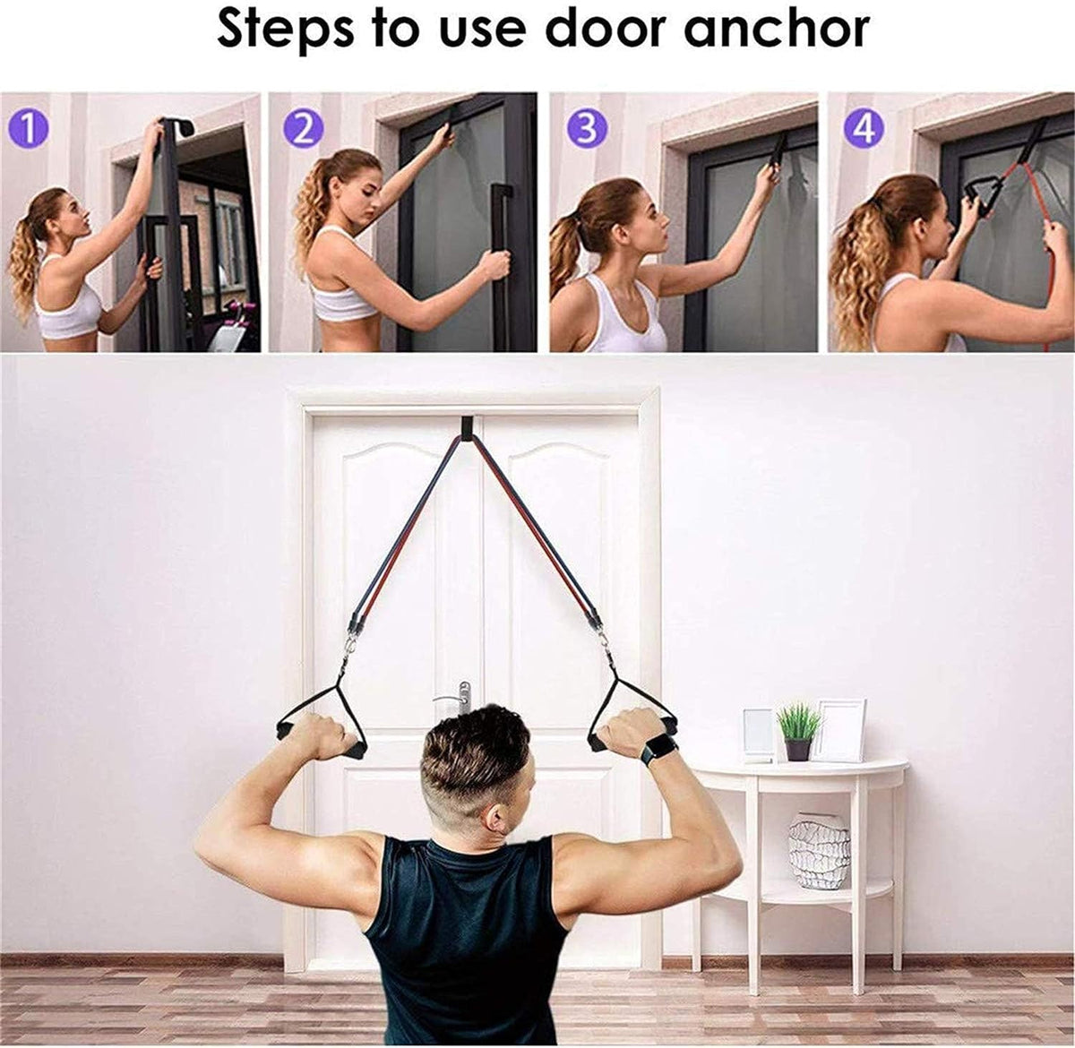 11-in-1 Resistance Bands Set for Home Workout | Premium Gym Equipment